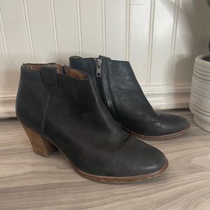 Madewell the billie boots black size 8.5